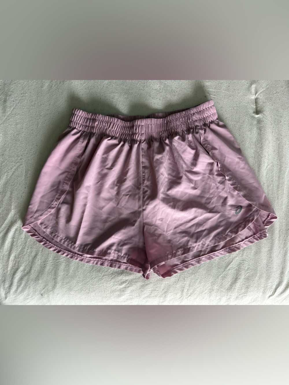 Women’s Asics Light Mauve Athletic Running Shorts